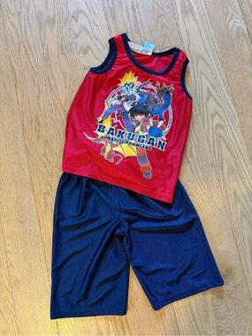 Bakugan Outfit Set Youth Battle Brawlers Anime Cartoon Sega Vintage Y2K 6/7 2009